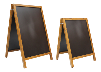Woodworkz Chalk A-Board - Premium Reversible