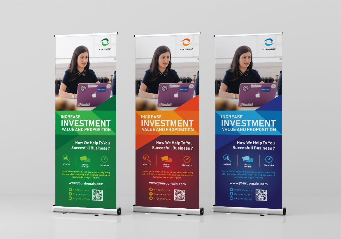 Roller Banners, Roll Up and Pop Up Banner Printing | quiksprints UK